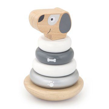 Деревянная пирамидка Viga Toys Собачка, неваляшка (51613) 51613 фото