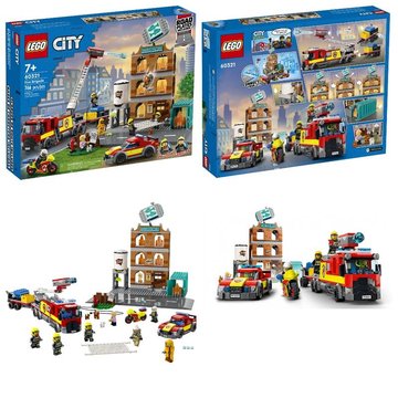Конструктор LEGO City Пожежна бригада (60321) 60321 фото