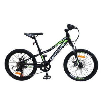 Велосипед подростковый 2-х колёсный 20" A212001 (RL7T) LIKE2BIKE Energy, цвет черный матовый A212003 фото