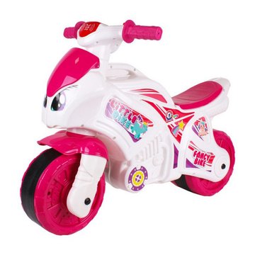 Каталка-біговів "Мотоцикл" ТехноК Біло-рожевий музичний (6368TXK) 6368TXK фото