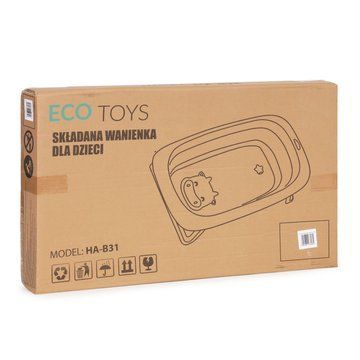Ванночка для немовлят Ecotoys CARE Orange HA-B31 ORANGE фото