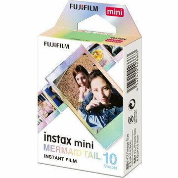Фотопапір Fujifilm INSTAX MINI FILM MERMAID TAIL (54х86мм 10шт) (16648402) 16648402 фото
