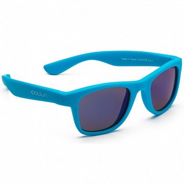 Детские солнцезащитные очки Koolsun неоново-голубые серии Wave (Размер: 1+) KS-WANB001 KS-WABA001 фото