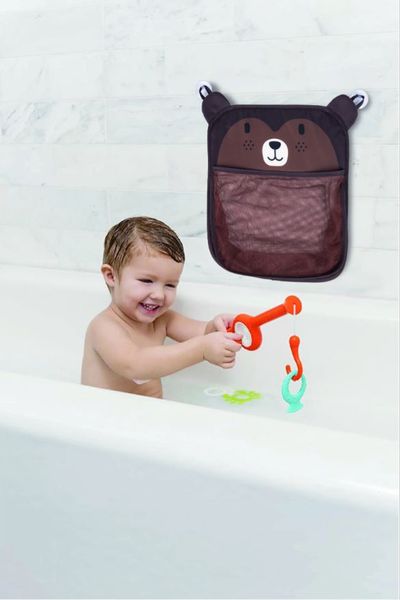 Дитяча сумка-органайзер у ванну кімнату на присоску FreeON Racoon (47108) 47108 фото