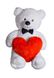 Плюшевий ведмідь із сердечком Yarokuz Джиммі 90 см