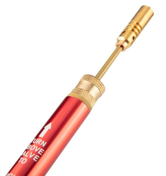 Паяльник газовий Neo Tools, мікропальник, латунь, 1300°C, об’єм 5мл (19-906) 19-906 фото