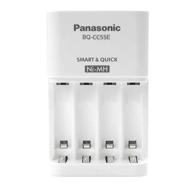 Зарядний пристрій Panasonic Smart-Quick charger (BQ-CC55E) BQ-CC55E фото