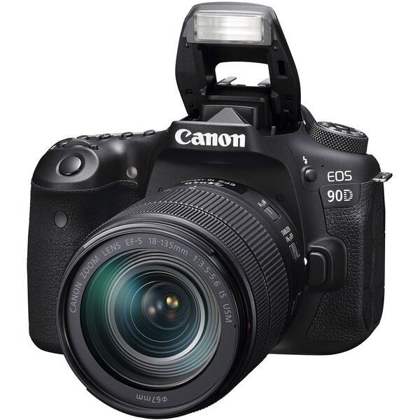 Цифр. фотокамера дзеркальна Canon EOS 90D + 18-135 IS nano USM (3616C029) 3616C029 фото