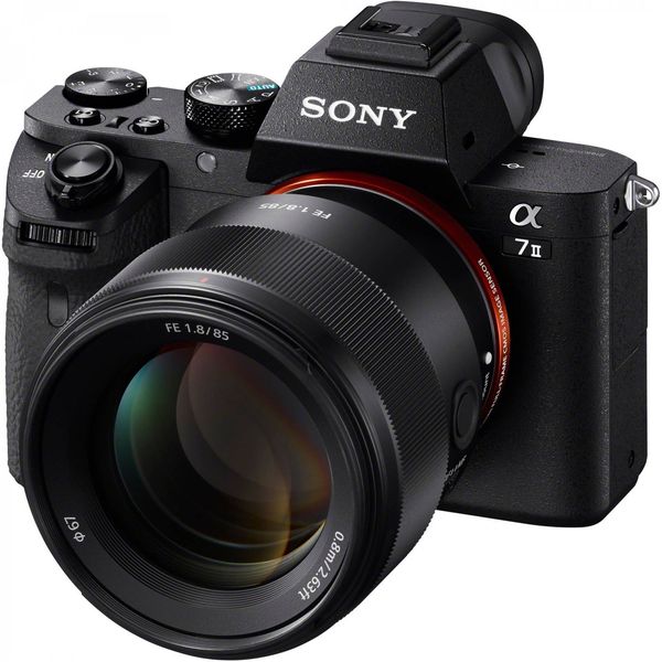 Об`єктив Sony 85mm, f/1.8 для камер NEX FF (SEL85F18.SYX) SEL85F18.SYX фото
