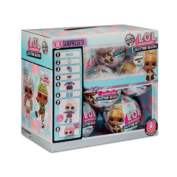 Ігровий набір з лялькою L.O.L. SURPRISE! серії "Winter Disco" - БЛИСКУЧИЙ ШАР (в асорт., у дисплеї) (561606) 561606 фото