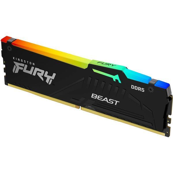 Пам'ять ПК Kingston DDR5 8GB 5600 FURY Beast Black (KF556C40BB-8) KF556C40BB-8 фото