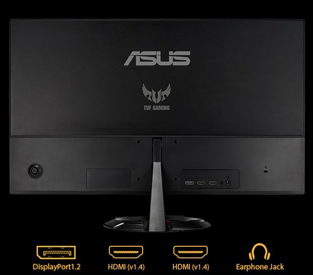 Монитор Asus 23.8" TUF Gaming VG249Q1R 2xHDMI, DP, MM, IPS, 165Hz, 1ms, FreeSync (90LM05V1-B01E70) 90LM05V1-B01E70 фото