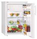 Холодильник Liebherr однокамерний, 85x50x63, холод.відд.-107л, мороз.відд.-15л, 1 дв., A+, білий (T1414)
