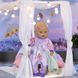 Одяг для ляльки BABY BORN серії "День Народження" - СВЯТКОВИЙ КОМБІНЕЗОН (на 43 cm, лавандовий)