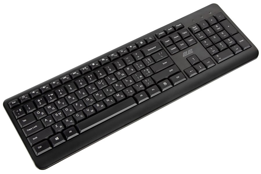 Клавіатура 2E KS220 WL Black (2E-KS220WB) 2E-KS220 фото