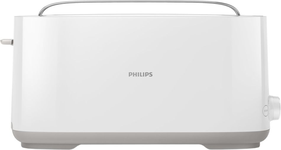 Тостер Philips Daily Collection, 1000Вт, пластик, 1 відділення, білий (HD2590/00) HD2590/00 фото