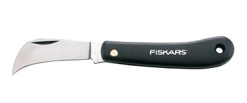 Нож садовый Fiskars K62, для прививки растений, изогнутый, 17см, 0.05кг (1001623) 1001623 фото