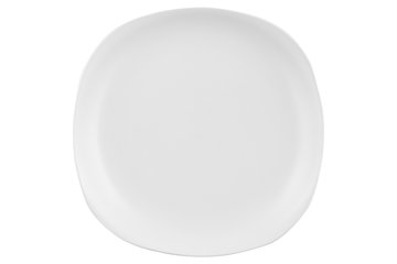 Тарілка обідня квадратна Ardesto Molize, 27х27 см, біла, кераміка (AR2927MW) AR2927MW фото
