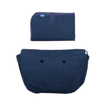 Набор (подкладка и коврик для пеленания) MyMia NV8802NAVY темно-синий NV8802 фото