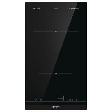 Варильна поверхня Gorenje індукційна, 30см, Доміно, чорний IT321BCSC фото