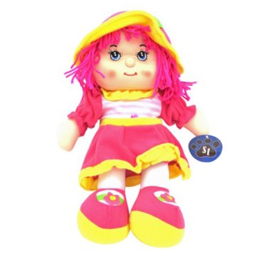 Музична лялька м'яконабивна Рожевий (84A14ABC(Pink)) 84A14ABC(Pink) фото