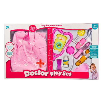 Детский игровой набор Доктор с халатом , 2 вида (9901-18) 9901-18 фото