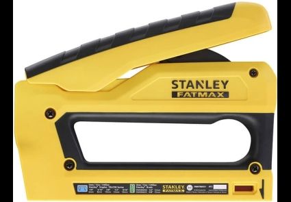 Степлер Stanley FatMax, 6-14мм тип скоб G та 12-15мм тип скоб J, реверсивна рукоятка, індикатор залишку скоби FMHT0-80551 фото