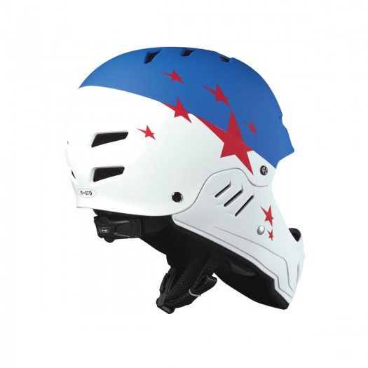 Защитный гоночный шлем MICRO - БЕЛО-ГОЛУБОЙ (50-54 cm) (AC2132BX) AC2132BX фото