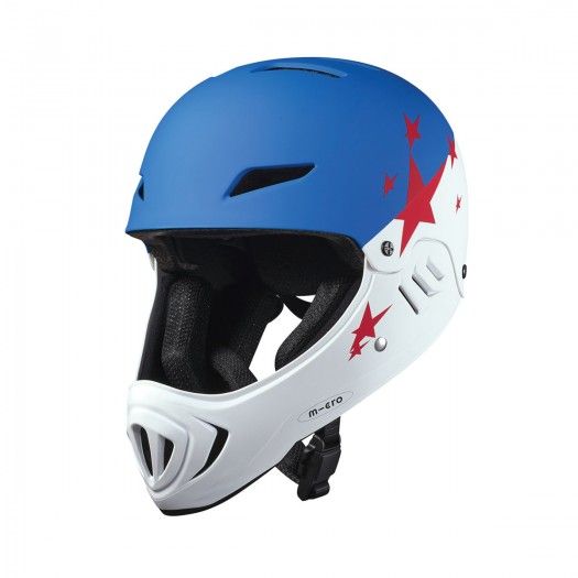 Защитный гоночный шлем MICRO - БЕЛО-ГОЛУБОЙ (50-54 cm) (AC2132BX) AC2132BX фото