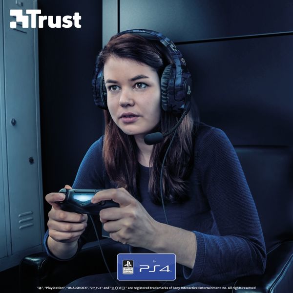 Гарнітура ігрова Trust GXT 488 Forze-G for PS4 Blue 23531_TRUST фото