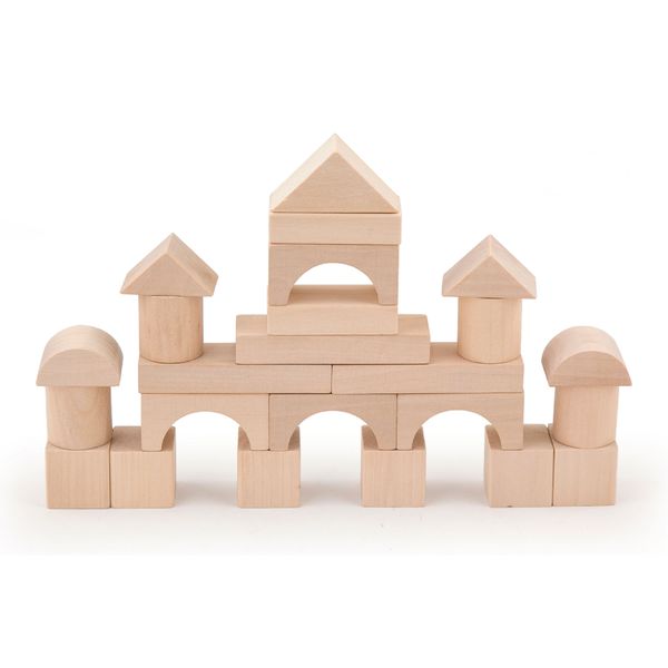 Деревянный кубики Viga Toys неокрашенные, 100 шт., 3 см (51623) 51623 фото