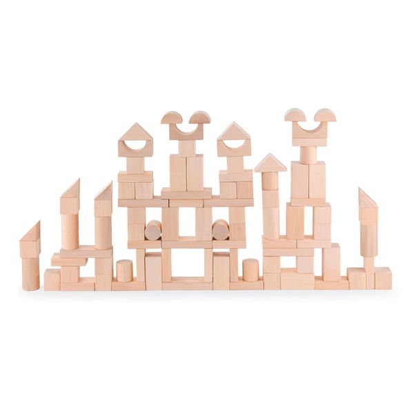 Деревянный кубики Viga Toys неокрашенные, 100 шт., 3 см (51623) 51623 фото
