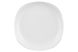 Тарілка обідня квадратна Ardesto Molize, 27х27 см, біла, кераміка (AR2927MW)