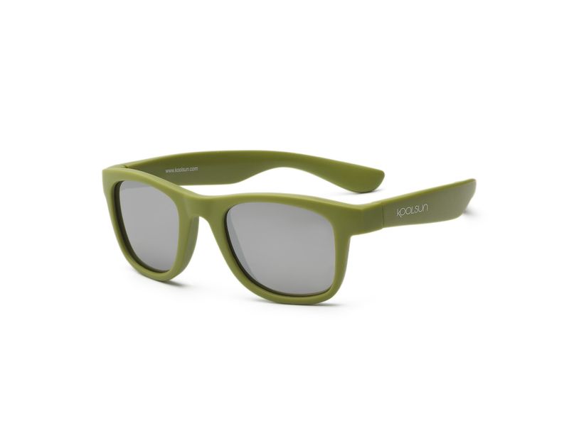 Детские солнцезащитные очки Koolsun цвета хаки серии Wave (Размер: 1+) (WAOB001) KS-WABA001 фото