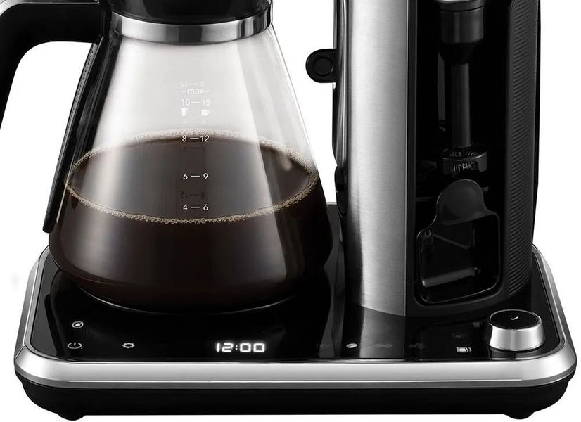 Кофеварка Russell Hobbs капельная Attentiv Coffee Bar, 1.5л, молотая, LED-дисплей, черно-металл (26230-56) 26230-56 фото