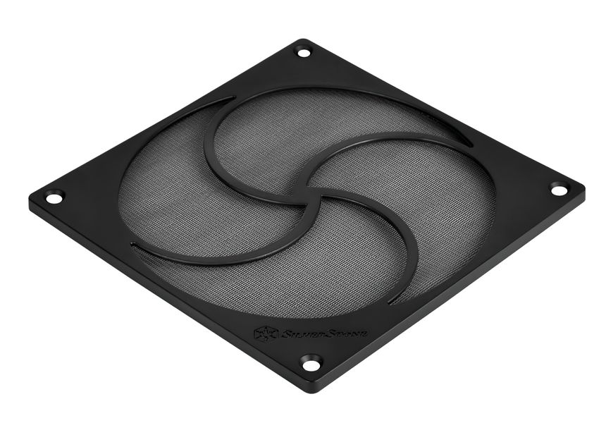 Пиловий магнітний фільтр для корпусного вентилятора SilverStone FF125B, 120mm, Black SST-FF125B фото