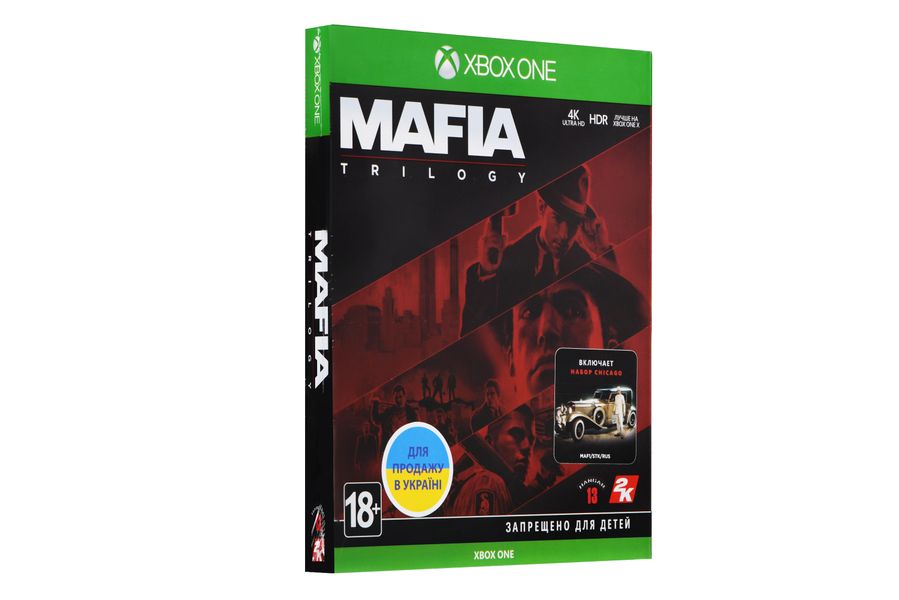 Программный продукт на BD диска Xbox One Mafia Trilogy [Blu-Ray диск] (5026555362832) 5026555362832 фото