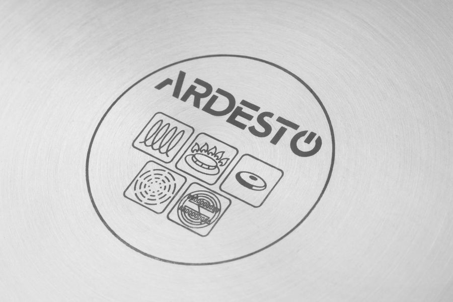 Сковорода глибока Ardesto Gemini Piemonte 26 см, нержавіюча сталь (AR1926GAA) AR1926GAA фото