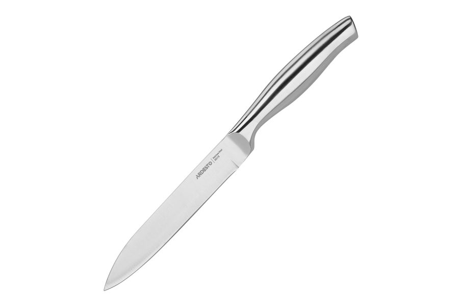 Набор ножей Ardesto Gemini 6 пр., нерж.сталь, блок: нерж. сталь,пластик (AR2106SS) AR2106SS фото