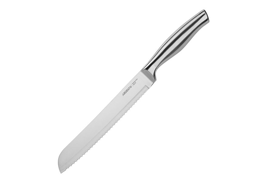 Набір ножів Ardesto Gemini 6 пр., нерж.сталь, блок: нерж. сталь,пластик (AR2106SS) AR2106SS фото