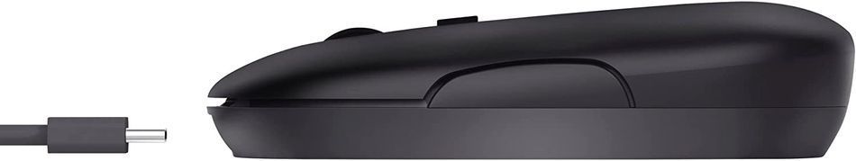 Миша Trust Puck Rechargeable, Ultra-Thin, BT/WL, Silent, Чорний (24059_TRUST) 24059_TRUST фото