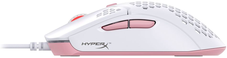 Мышь HyperX Pulsefire Haste USB, White/Pink (4P5E4AA) 4P5E4AA фото