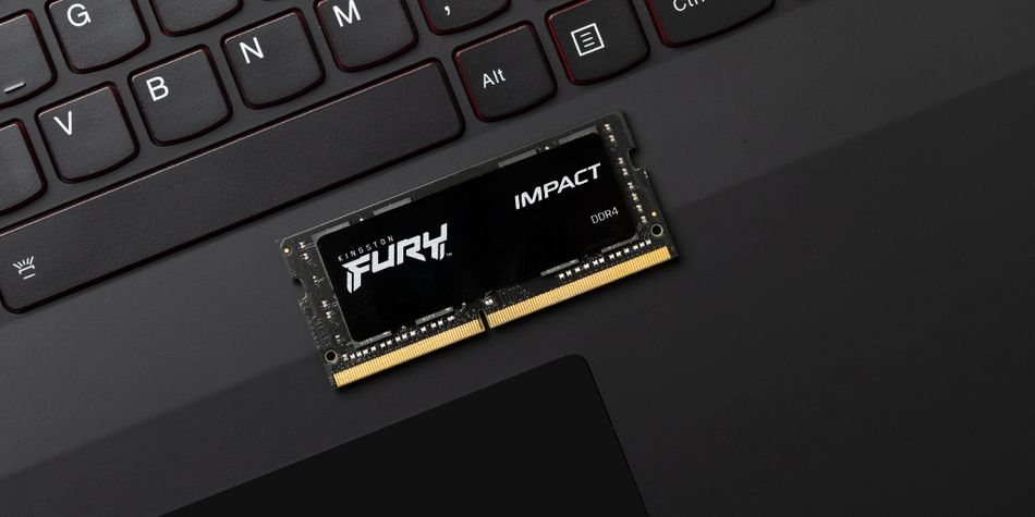 Пам'ять ноутбука Kingston DDR4 32GB KIT (16GBx2) 3200 FURY Impact (KF432S20IBK2/32) KF432S20IBK2/32 фото