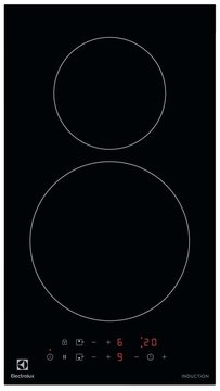 Варочная поверхность Electrolux индукционная, 30см, Домино, черный (LIT30230C) LIT30230C фото