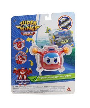 Ігрова фігурка-трансформер Super Wings Transforming Super Pet Джером улюбленець (Jerome pet) (EU770641) EU770641 фото