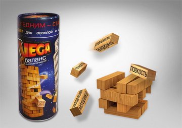 Настольная игра Джанга Vega , 56 блоков (42) 0042 фото