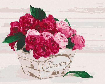 Картина по номерам. Art Craft "Flower's box" 38*50 см (12137-AC) 12137-AC фото