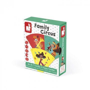Настільна гра Janod Happy Families Цирк (J02755) J02755 фото