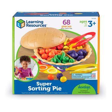 Навчальний ігровий набір-сортер LEARNING RESOURCES - ЯГІДНИЙ ПИРІГ (LER6216) LER6216 фото
