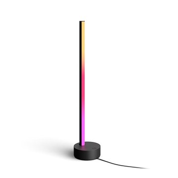 Настільний світильник розумний Philips Hue Signe, 2000K-6500K, RGB, Gradient, ZigBee, димування, 55см, чорний 915005987001 фото